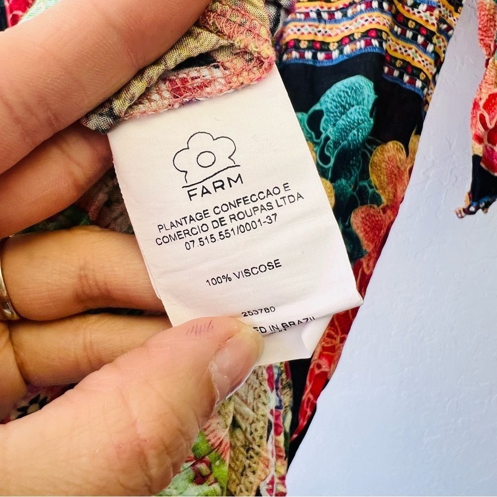 Farm Rio Floral Multicolor Maxi Dress - Picture 2 of 11